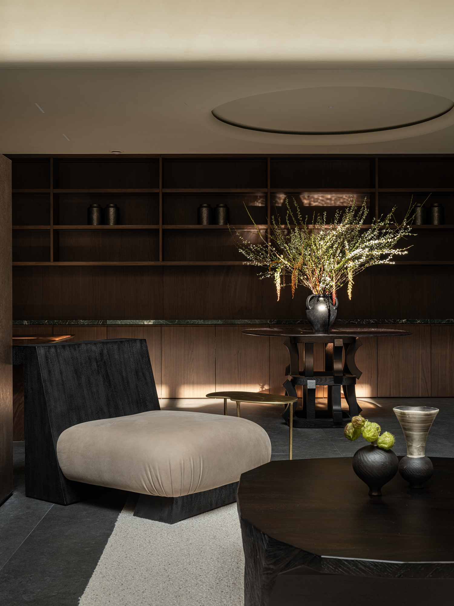 武汉450㎡静谧别墅,现代东方丨中国武汉丨卓元设计-14