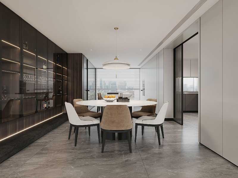 意式极简大平层设计-7