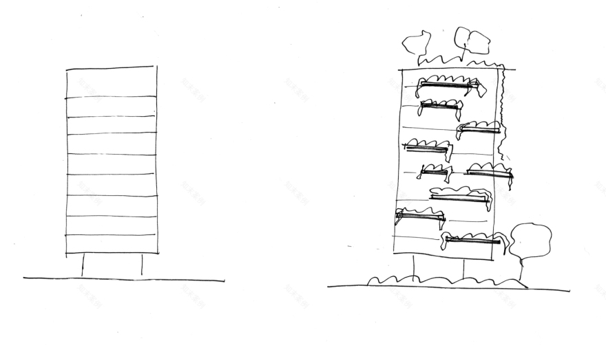 垂直绿洲 · 哥斯达黎加 San José 的 Gardenia 公寓丨Studio Saxe-60