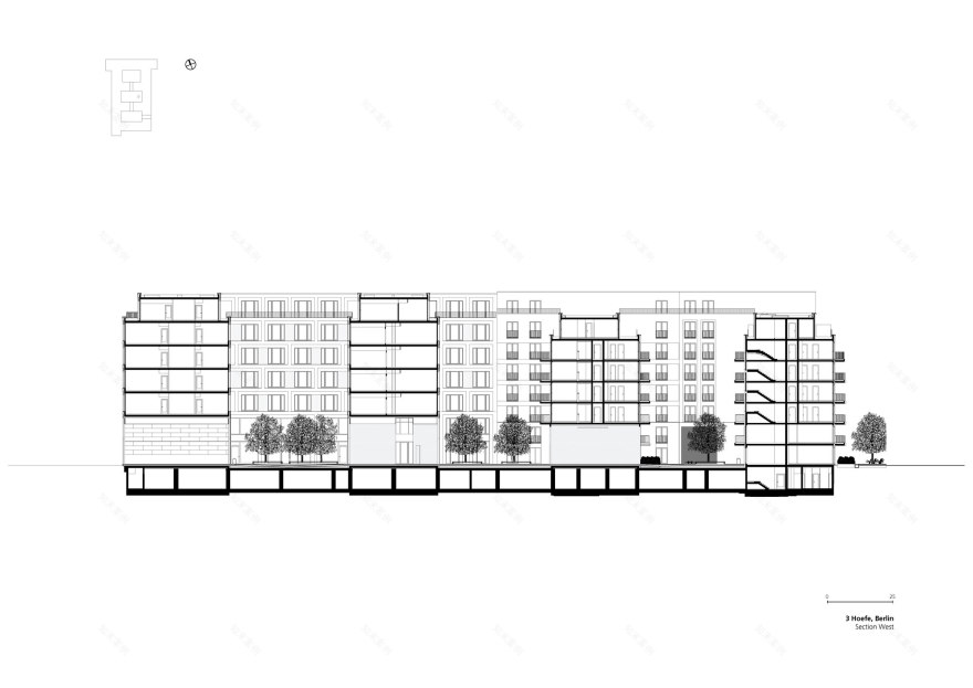 3 Hoefe Office and Residential Building / Tchoban Voss Architekten-61