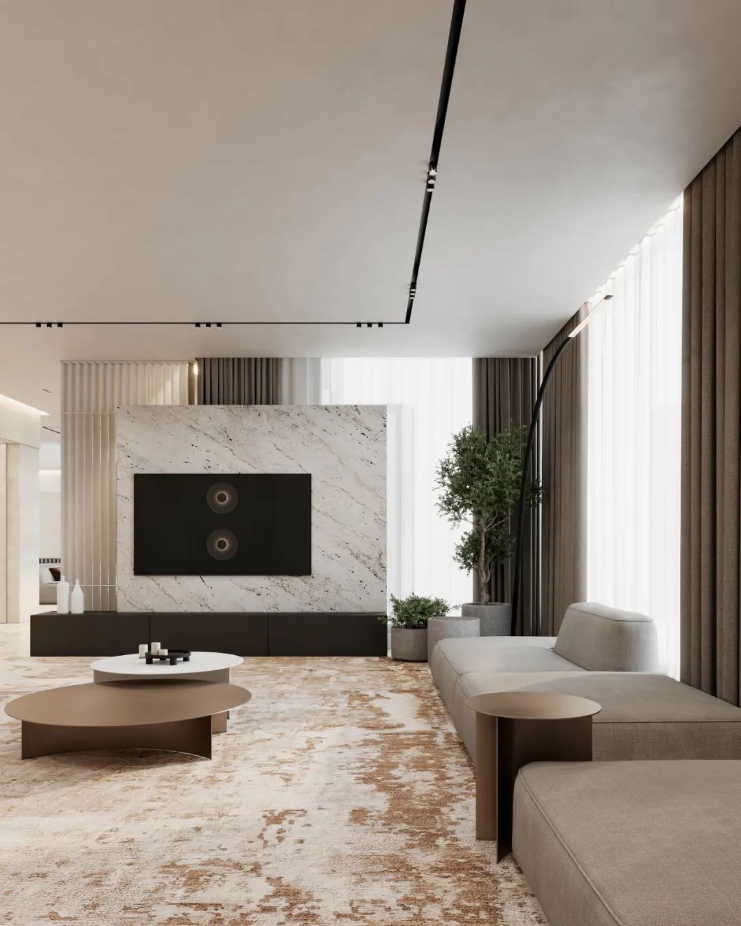 极简奢华绿色住宅设计丨LeQB Architects-68