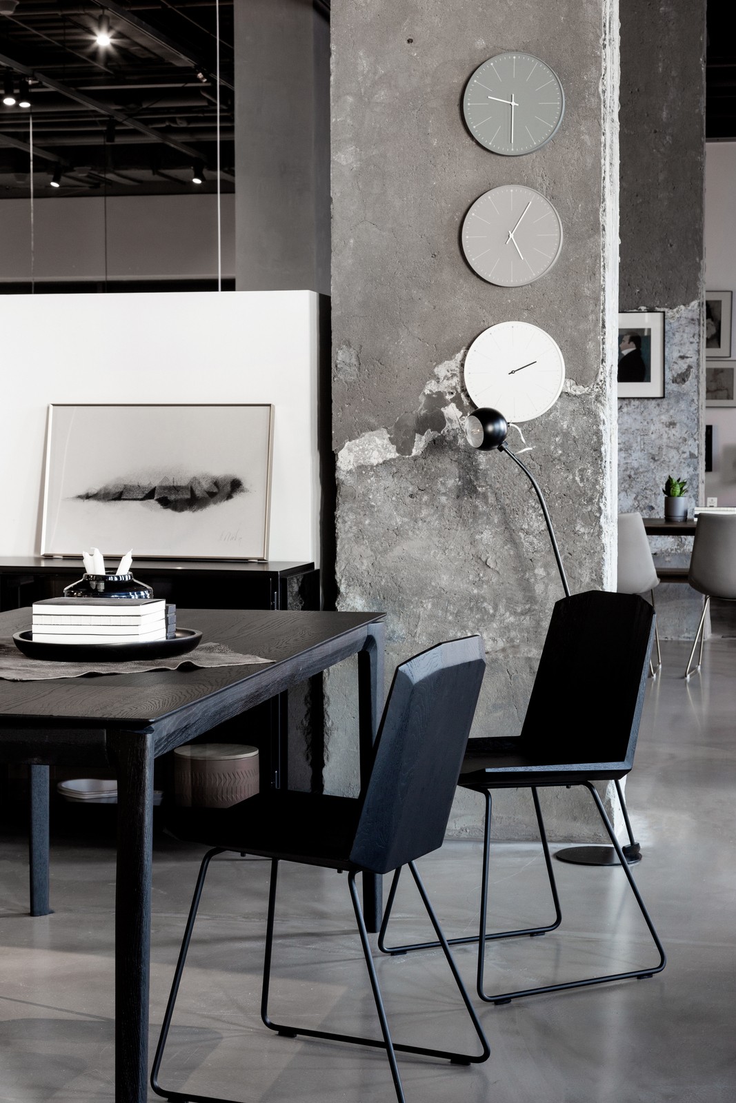 上海 Norhor 北欧表情家居展厅——融合工业风与自然的沉浸式空间-23