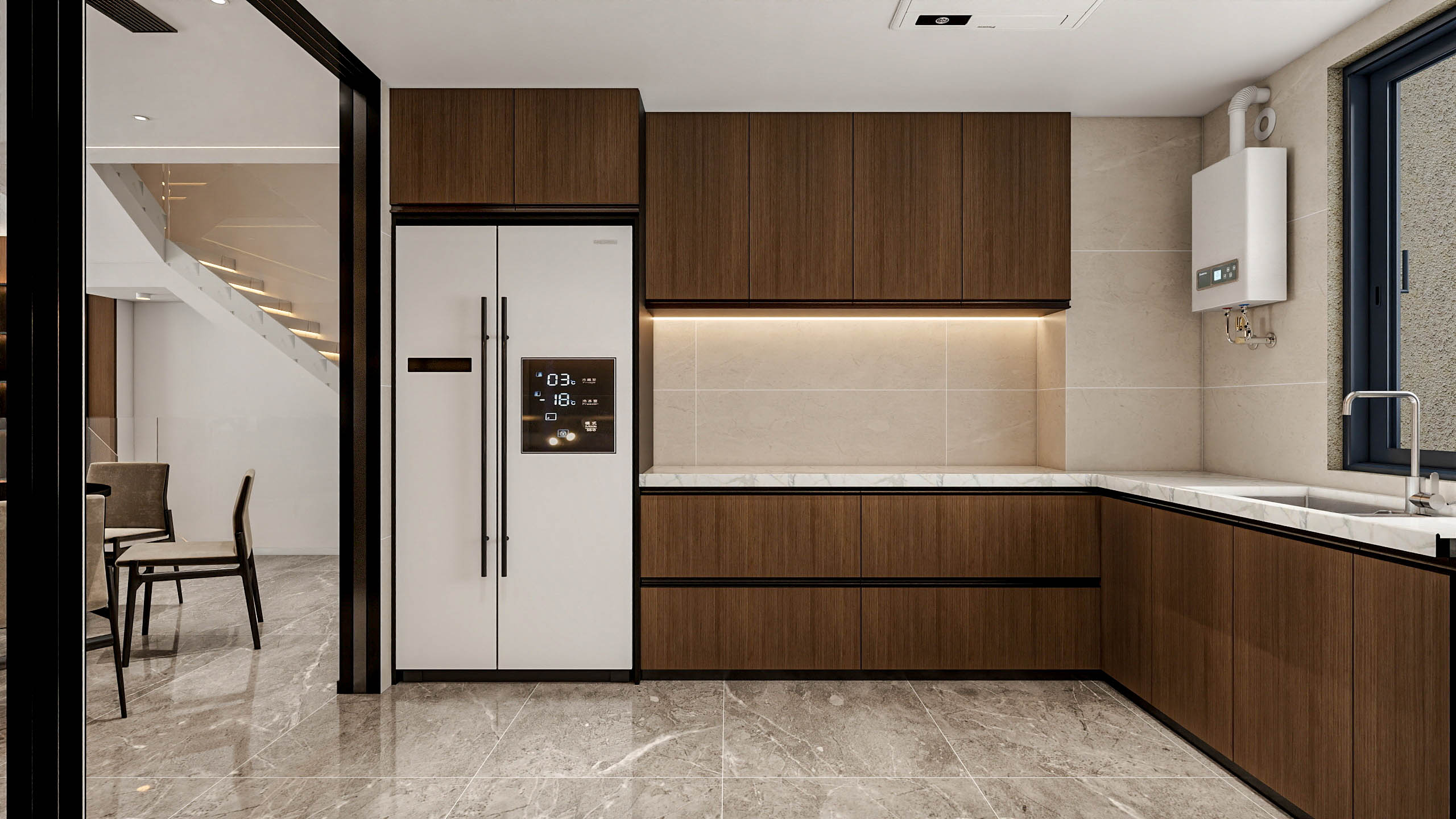 德商御府天骄西区，616平方意式极简别墅丨中国成都-89