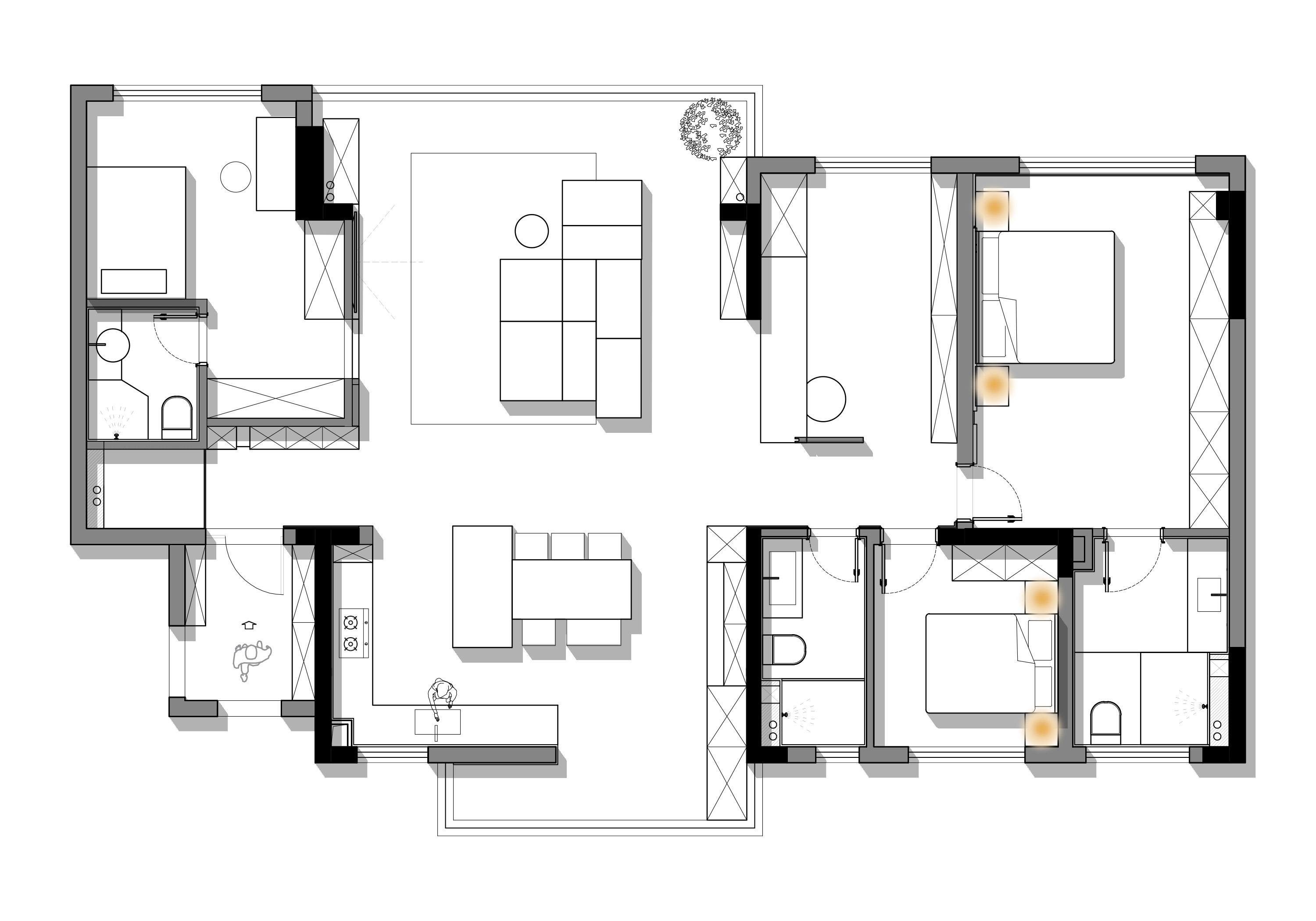 《乐悠悠》成都175㎡亲子宅丨中国成都丨宏福樘设计-64