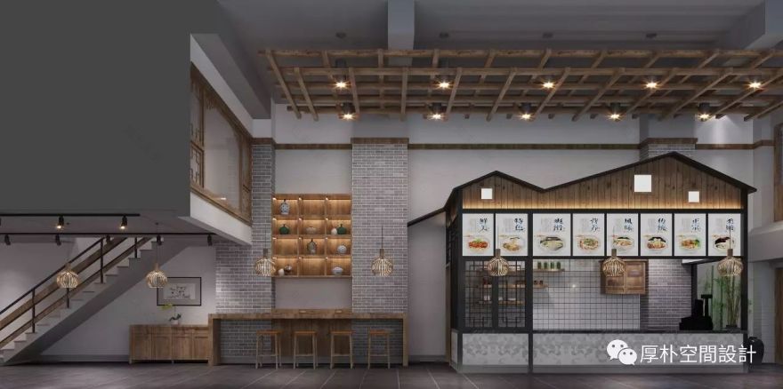 皖韵禅意,悠然生活——{来皖面}面馆设计-7