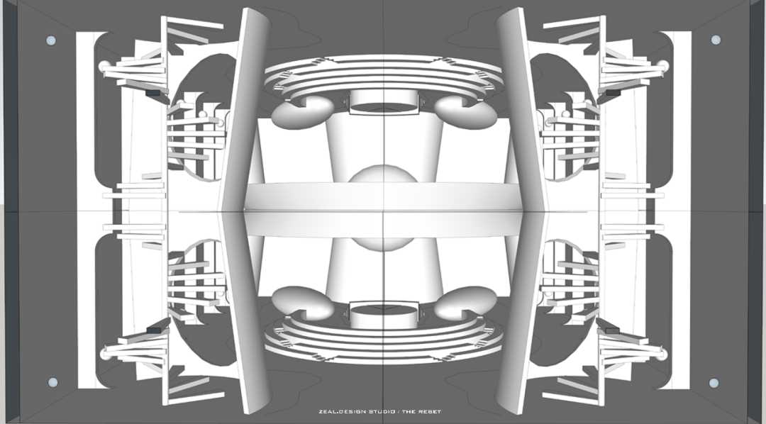 洛阳涂料展厅 | 秩序与思考的共生空间-18