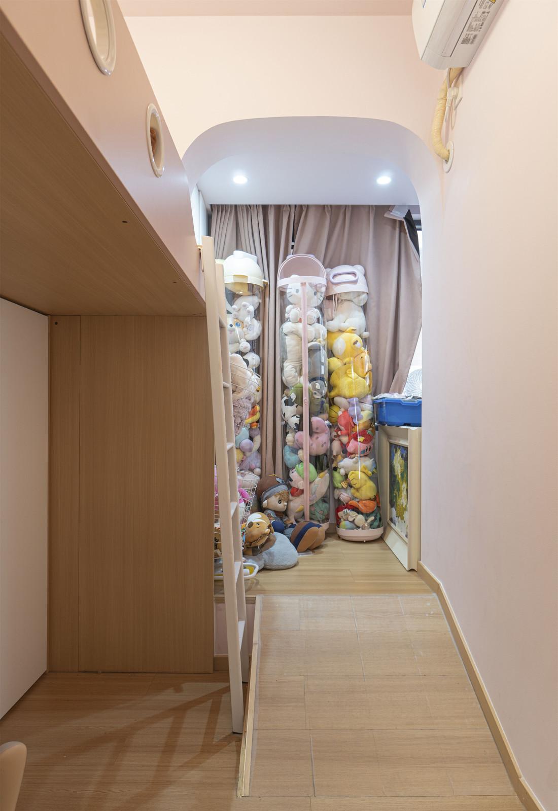 94㎡现代原木风三居室设计-50