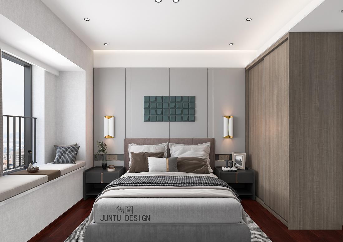 广州兰亭盛荟 130m²高级灰时尚家居丨中国广州-21