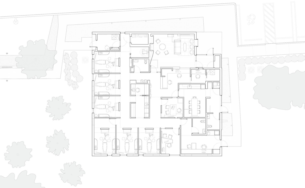 Oakridge Dental Center 牙科中心丨美国罗切斯特丨M1DTW Architects-15