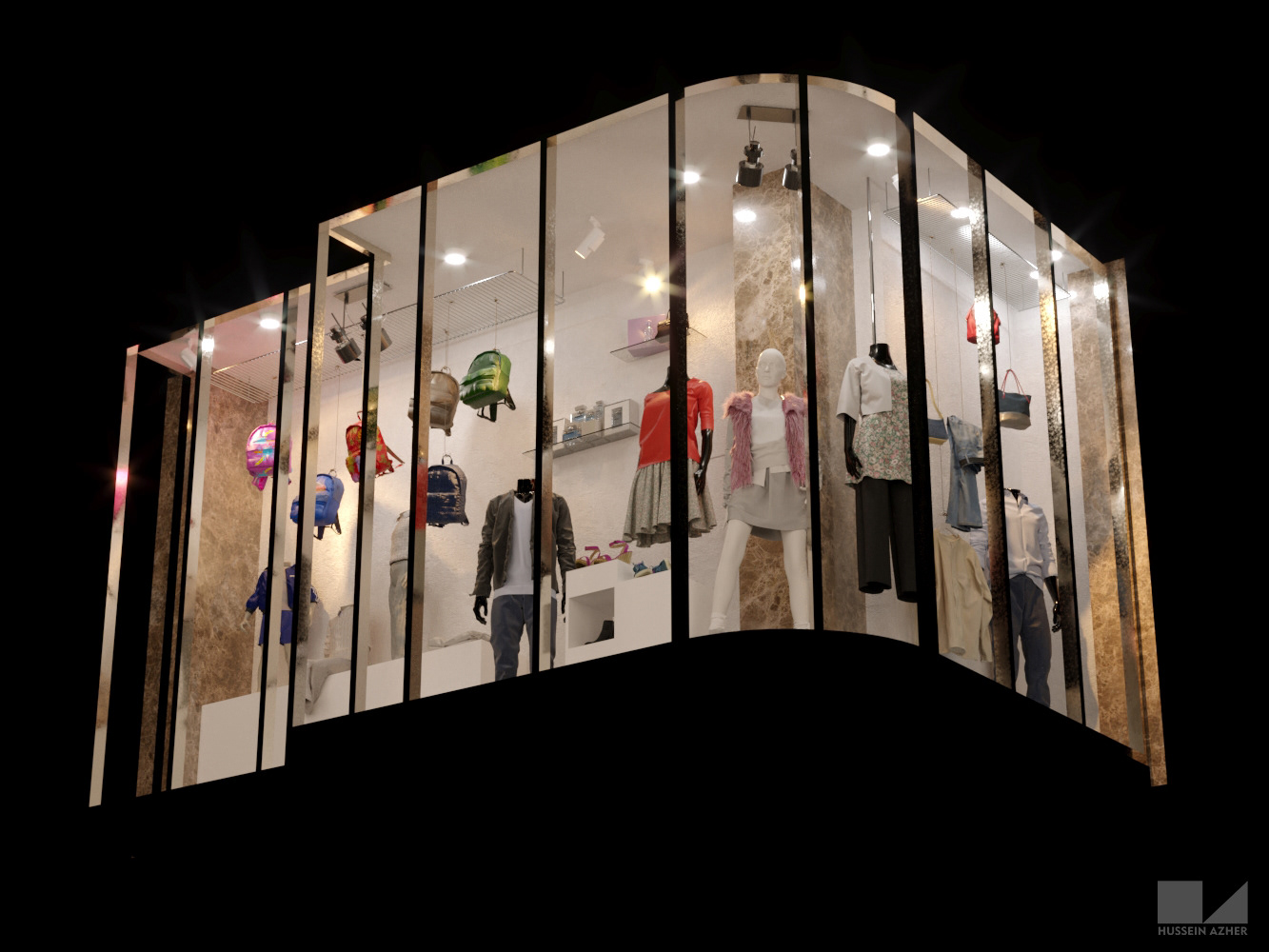 服装展厅设计-2