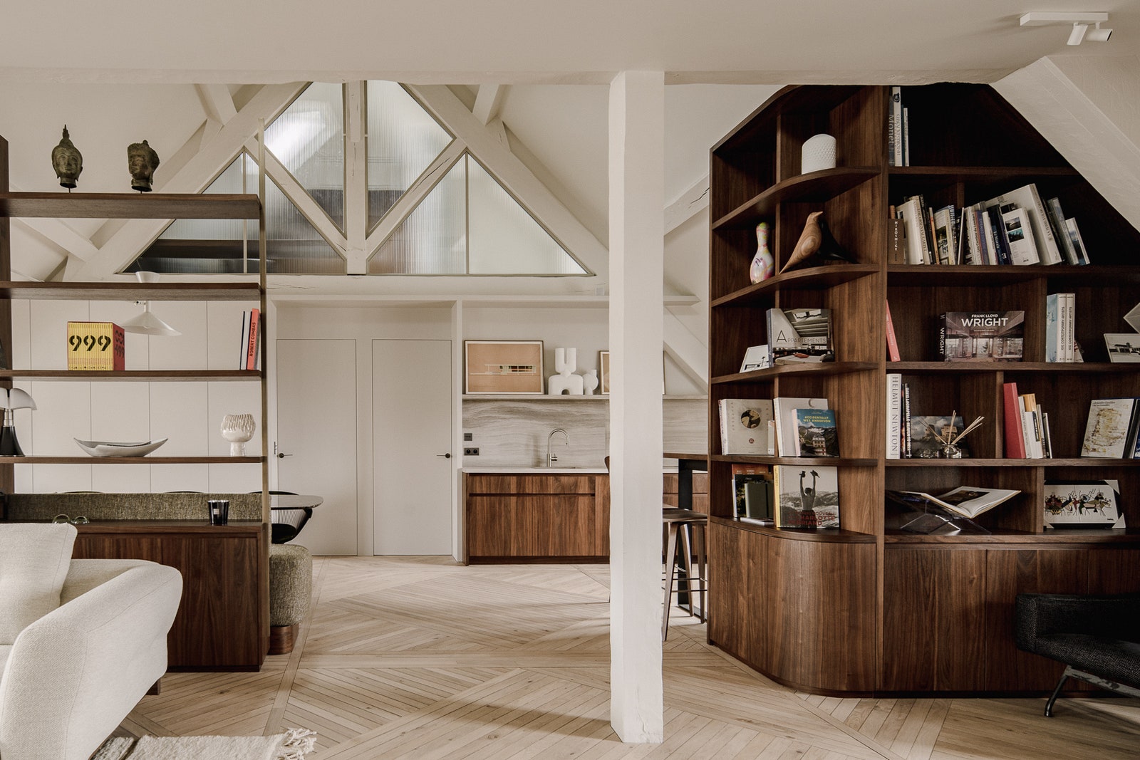 巴黎时尚 loft,打造明亮温馨的现代空间-18