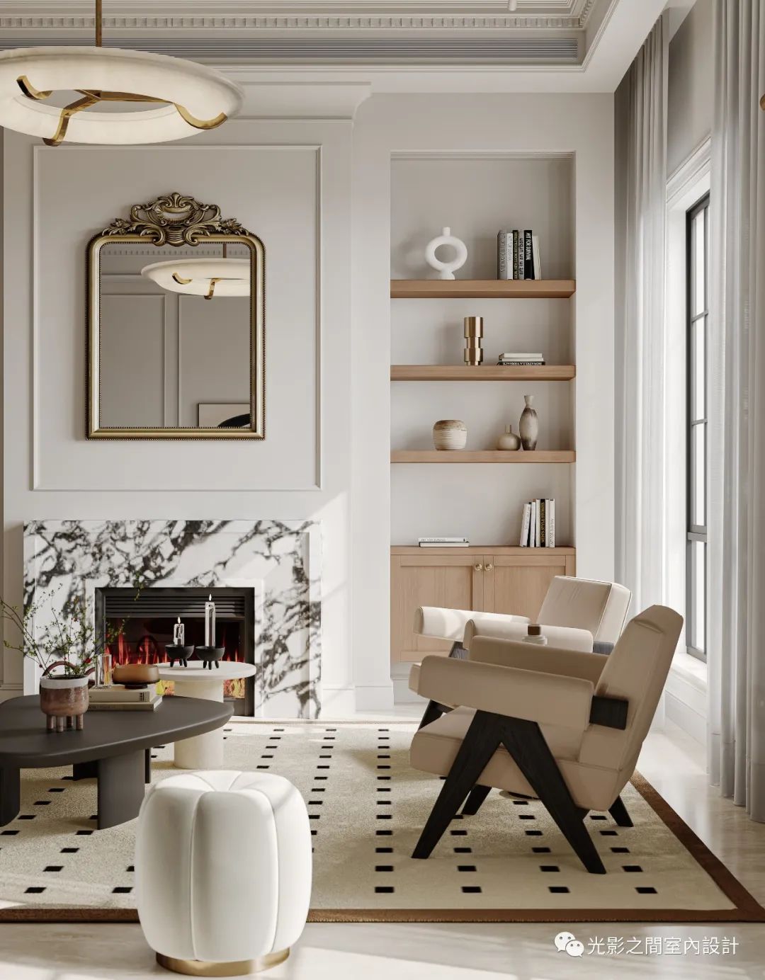 宁波光影之间私宅丨中国宁波丨光影之间设计-17