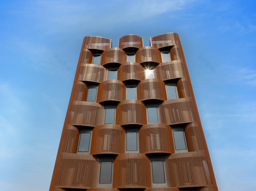 STELLA办公楼丨印度丨Sanjay Puri Architects-12