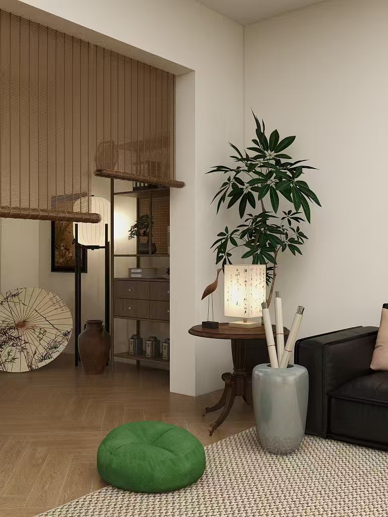 宋代美学 新中式客厅-8