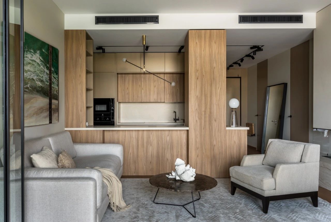 76㎡三人住传统雅致空间设计丨Anastasia Rykova 和 Anna Denisova-5