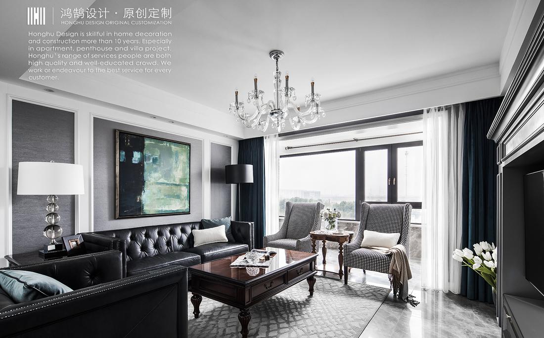 140㎡美式浪漫空间设计-3