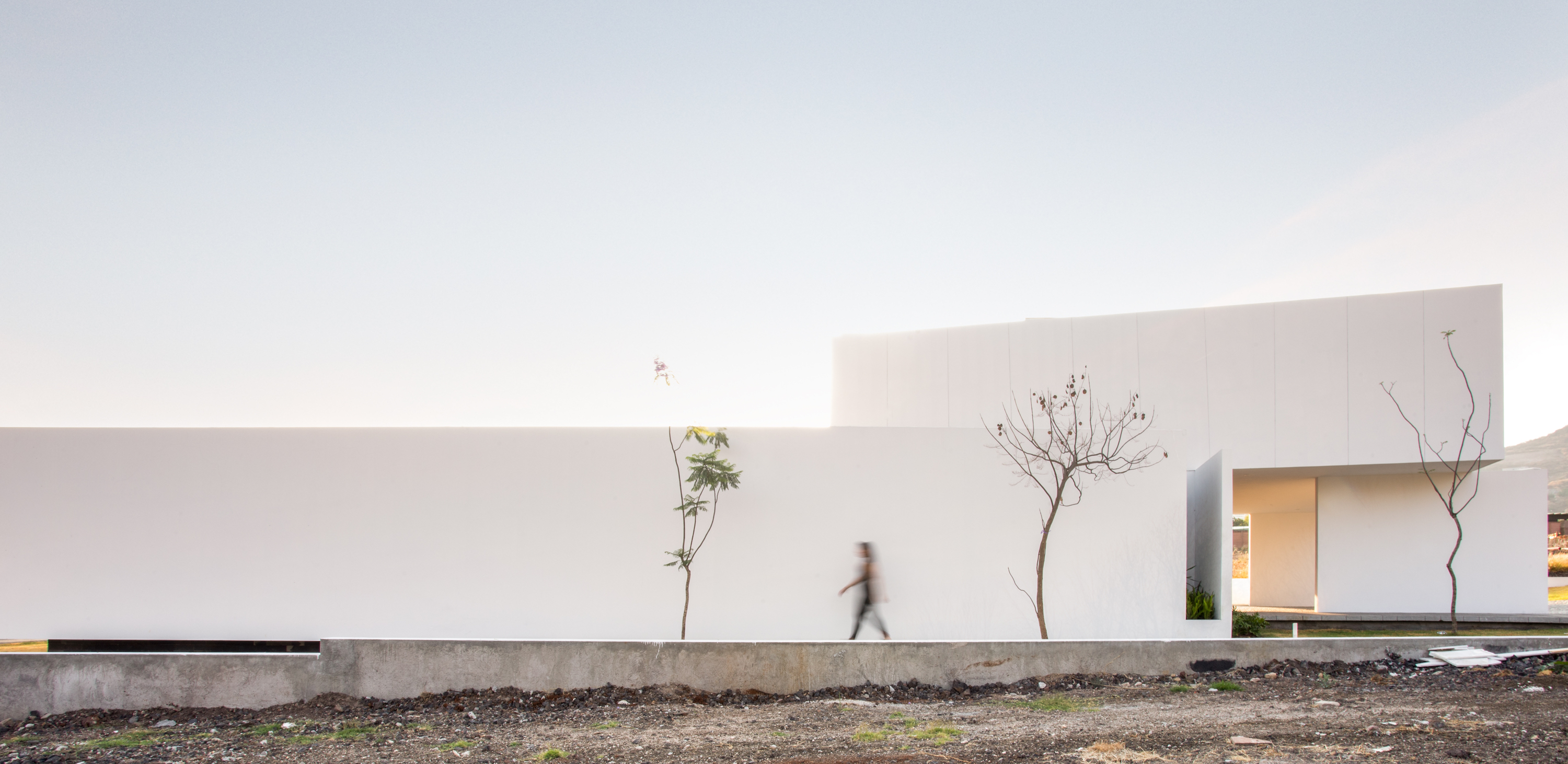 墨西哥梯形绿意住宅-2