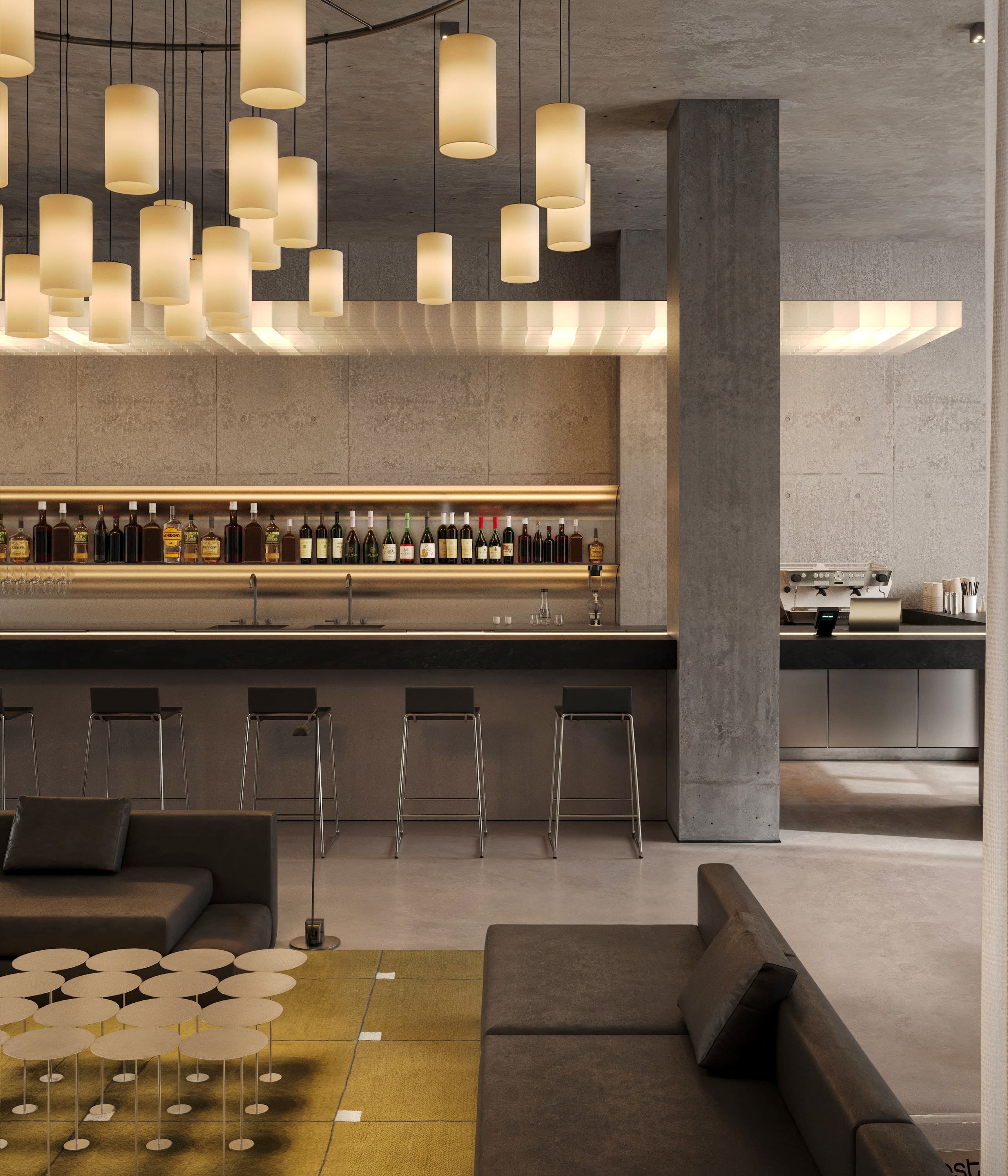 圆形酒店大堂丨UkraineKyiv丨Alexey Gulesha等五人-7