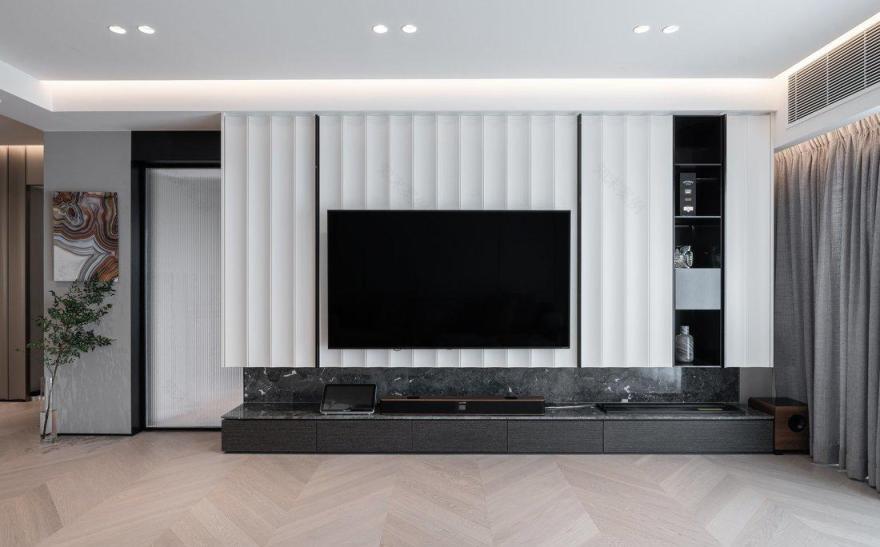 北京华侨城现代轻奢风装修设计丨中国北京-31