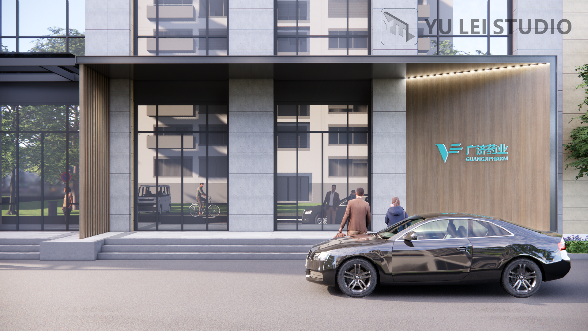 湖北某医药企业展示中心-1