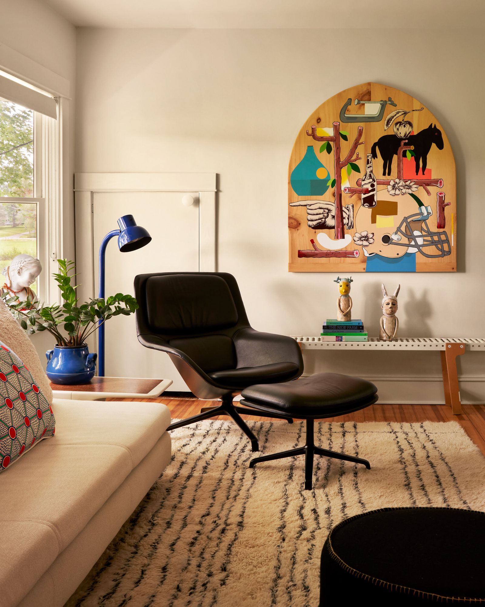 哈德逊谷小屋室内设计丨美国丨Ghislaine Viñas-23