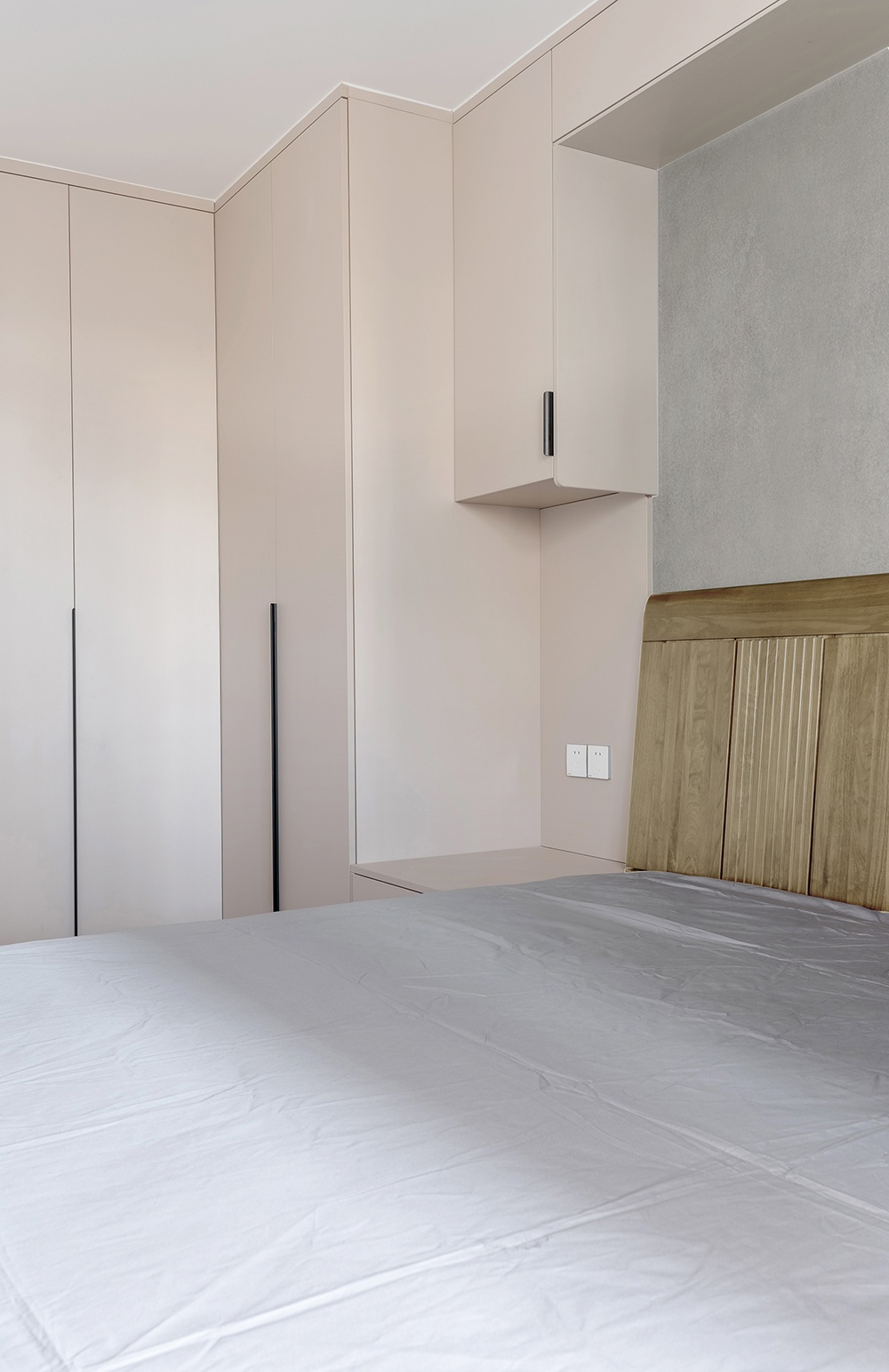 【久栖设计】46㎡学区房原木风，爆改餐厨一体，还能拥有三分离-9