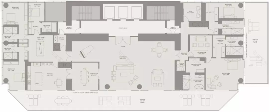 迈阿密河沿岸的豪华公寓 One River Point RémiTessier-27