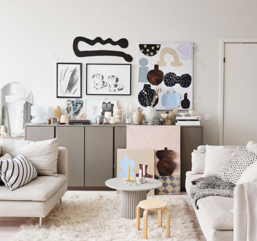 北欧艺术家的创意之家-1