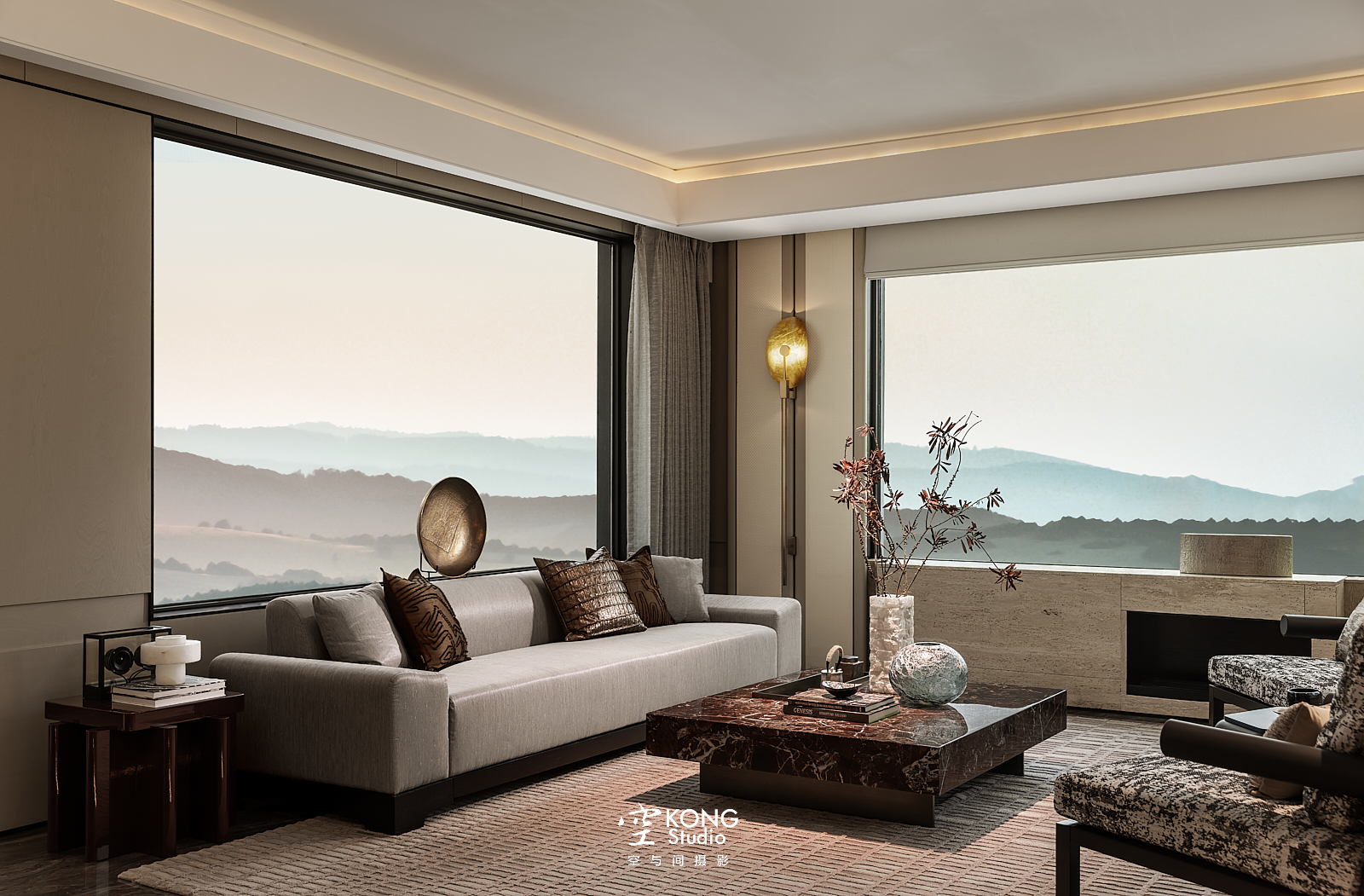 华润·上璟润府172户型样板间丨内构筑设计-6