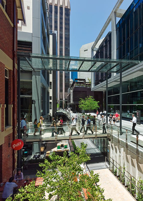 Brookfield Place 公共空间丨澳大利亚珀斯丨HASSELL-19