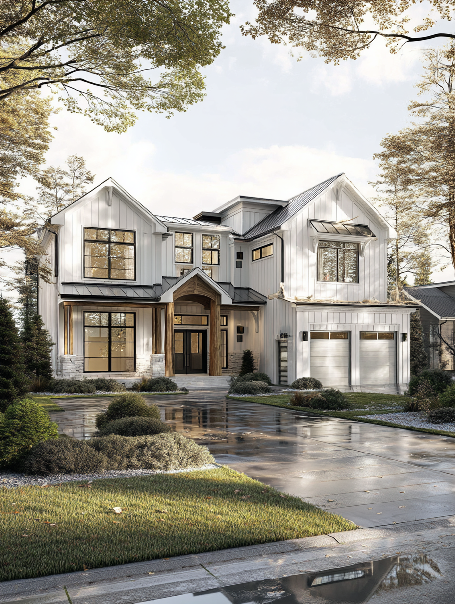 Modern Farmhouse | Full Residential Design (Calgary)-1