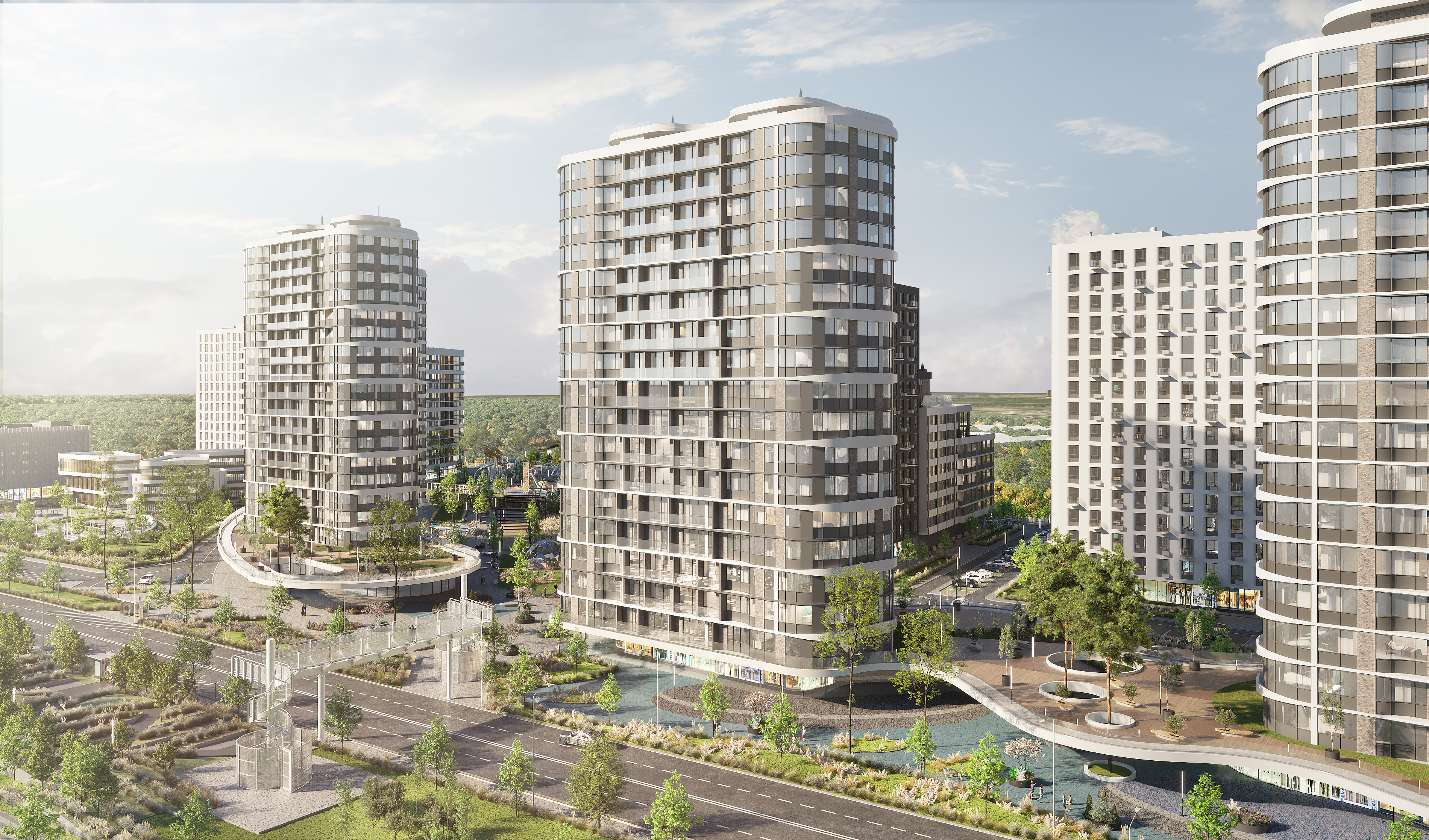 ЖК· Вяземы建筑概念可视化-12