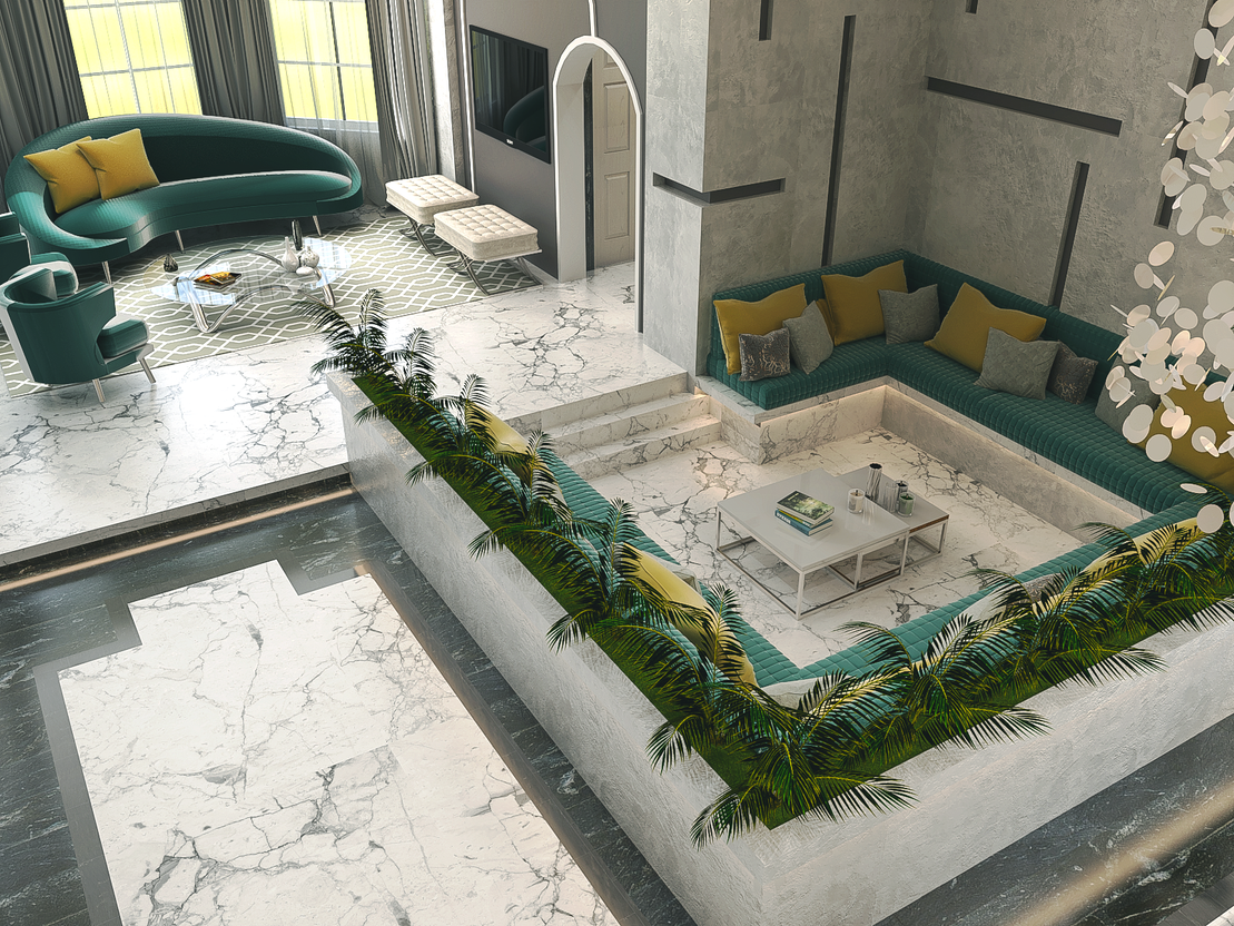 MAIN HALL & LIVING ROOM-12