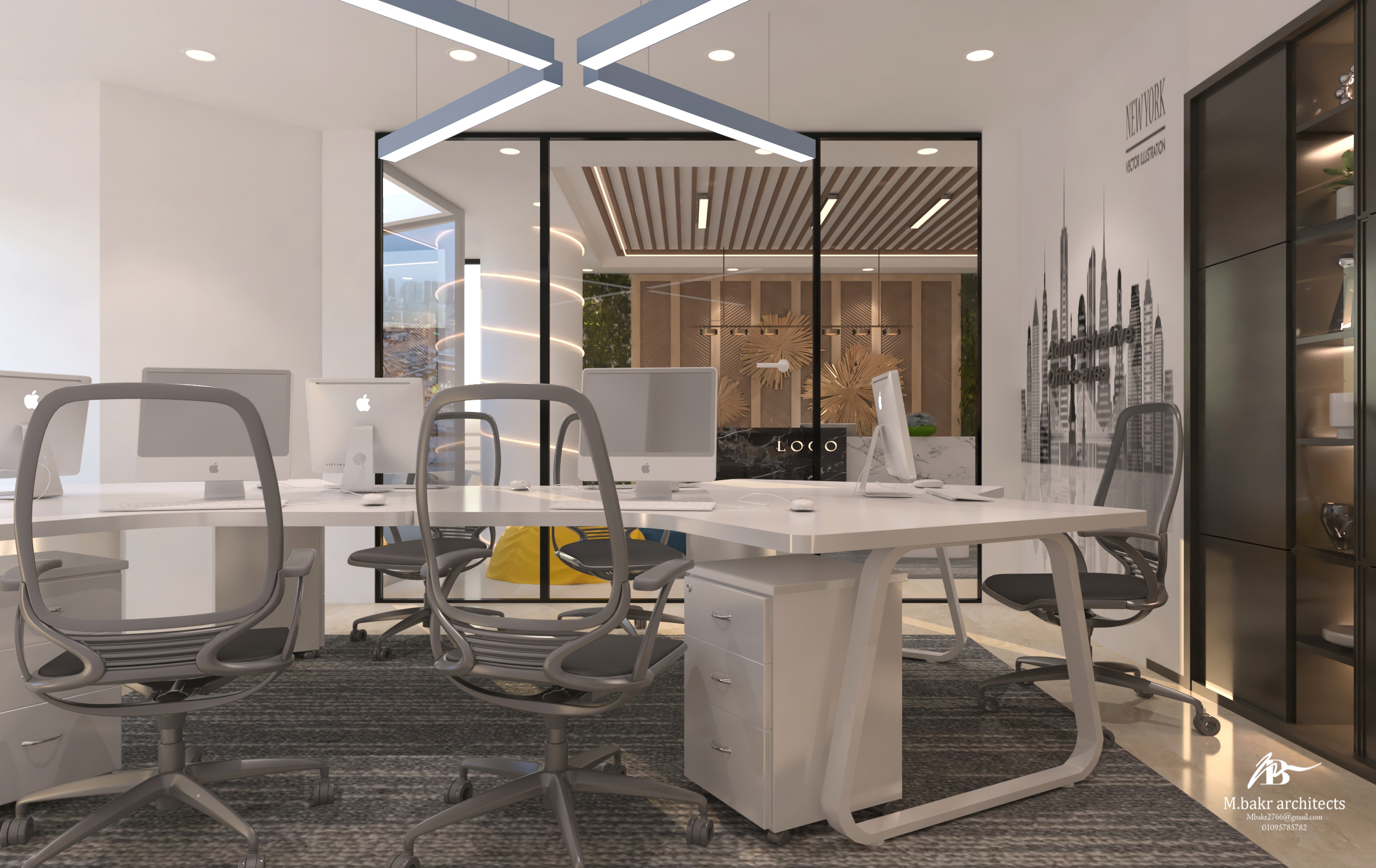 Interior design for a real estate development company-6