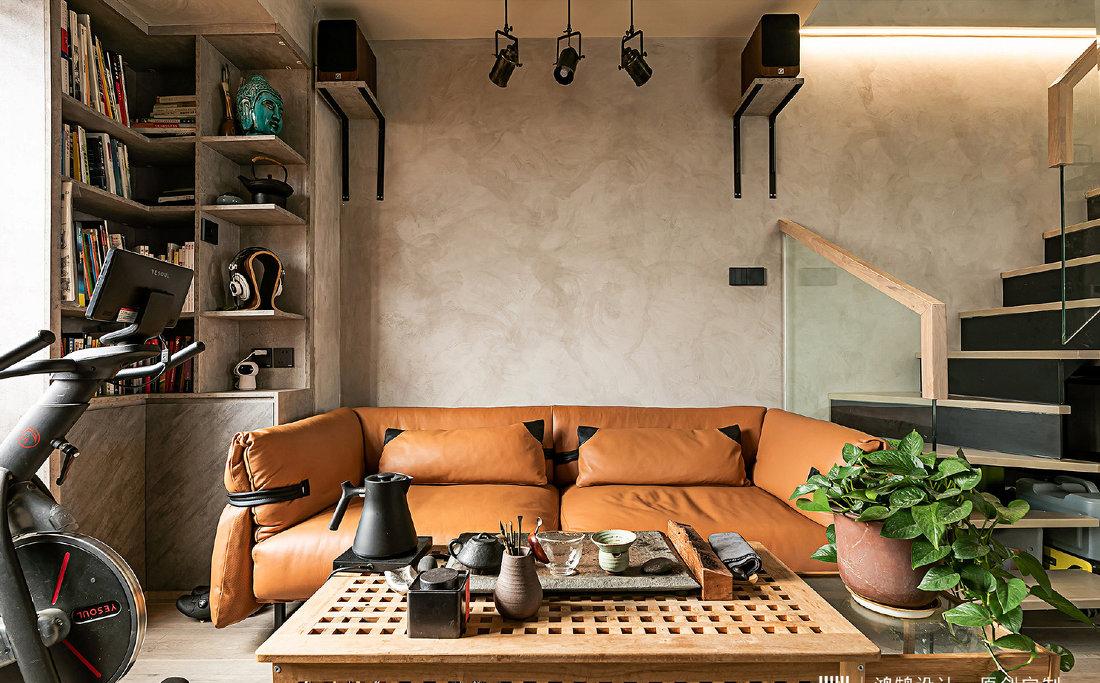 80㎡复古工业风 LOFT-14
