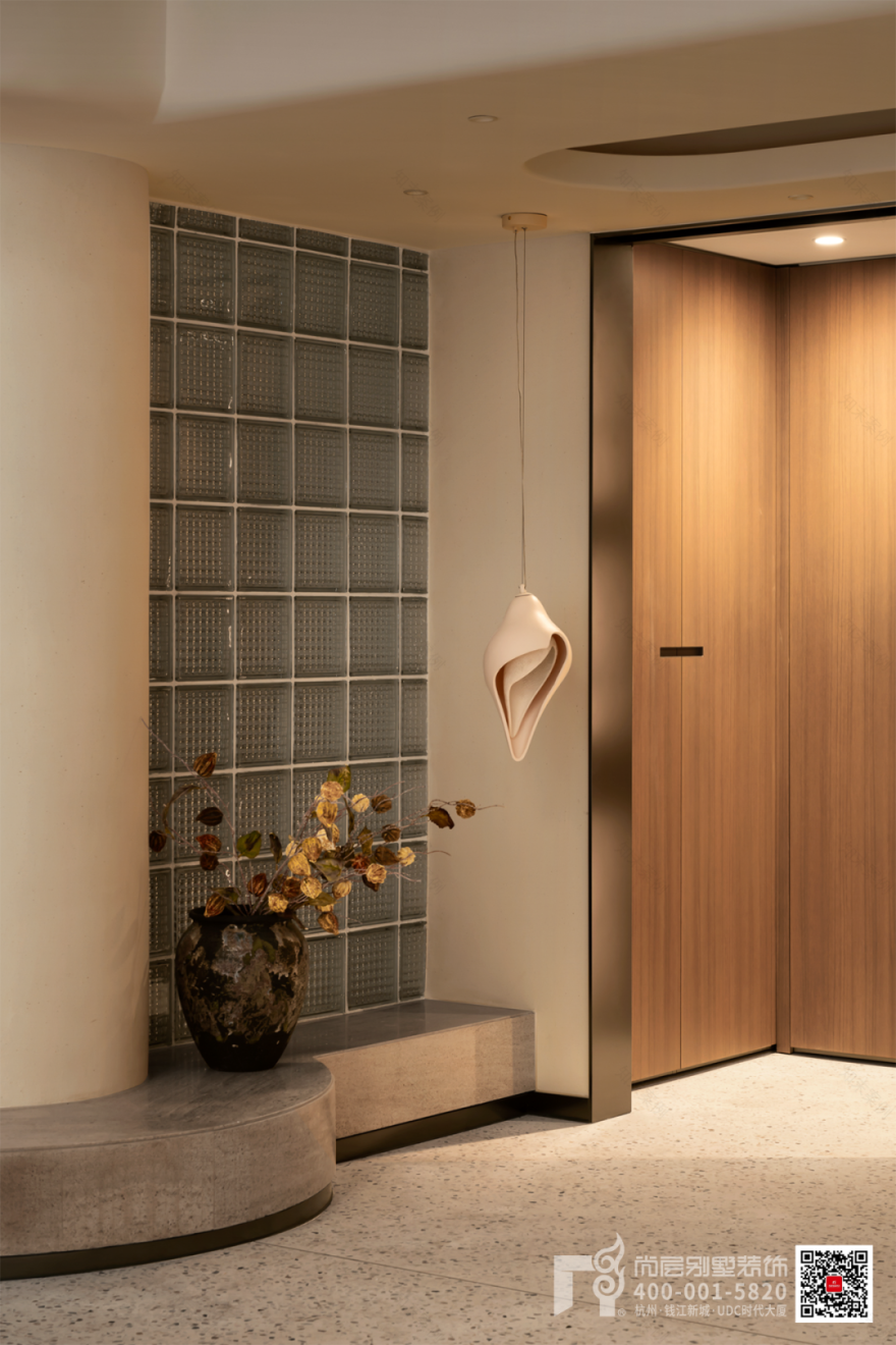 500㎡富春壹号院·木影流光·自然叙事的现代“剪影”别墅丨杭州尚层装饰-83