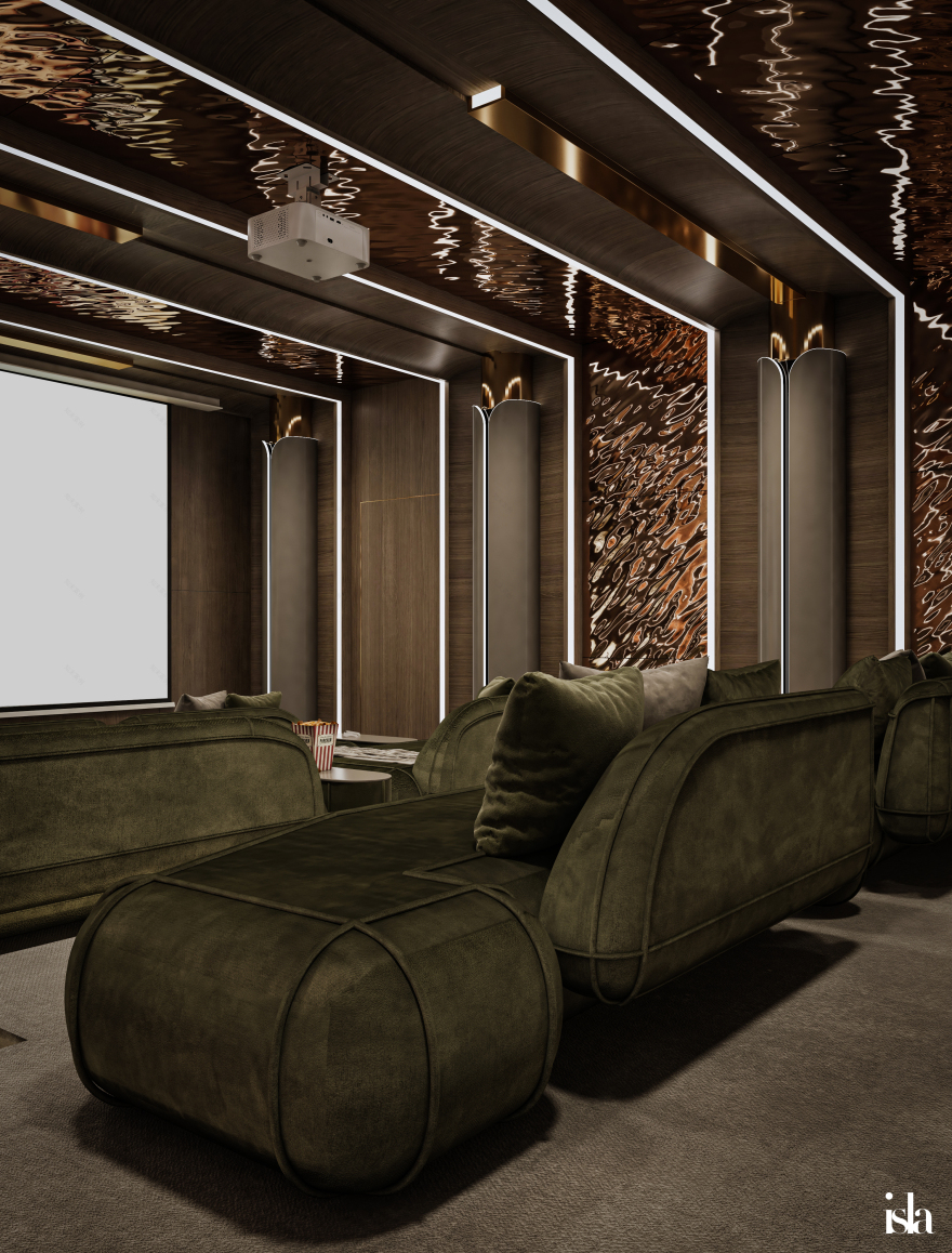 沙特阿拉伯家庭影院(注:KSA是沙特阿拉伯王国的英文缩写) 丨ISLA Architects(推测)-19