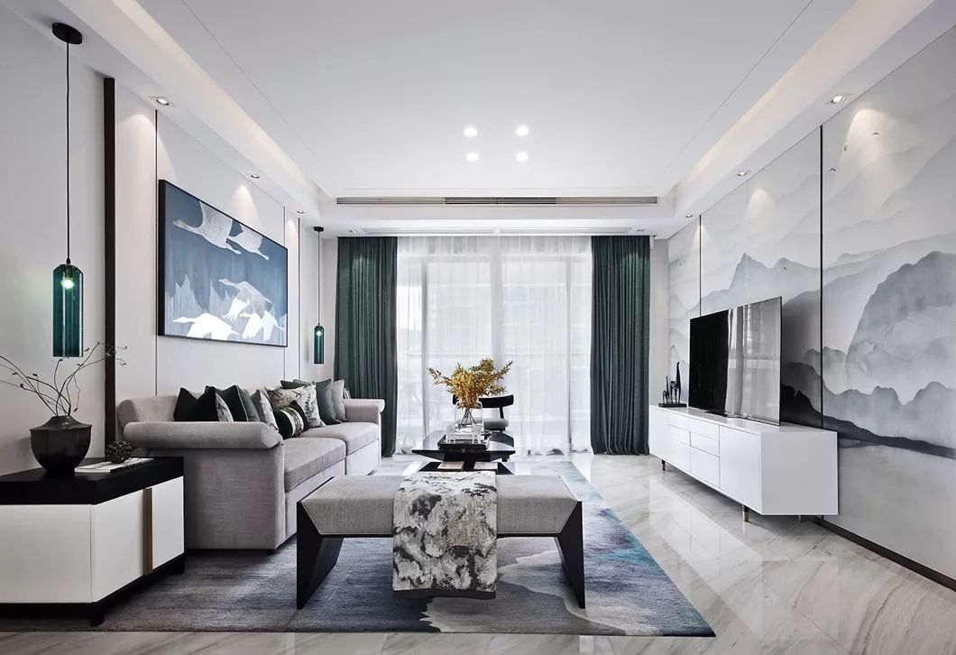 新中式装修风格 | 简约优雅，传统与现代完美结合-39