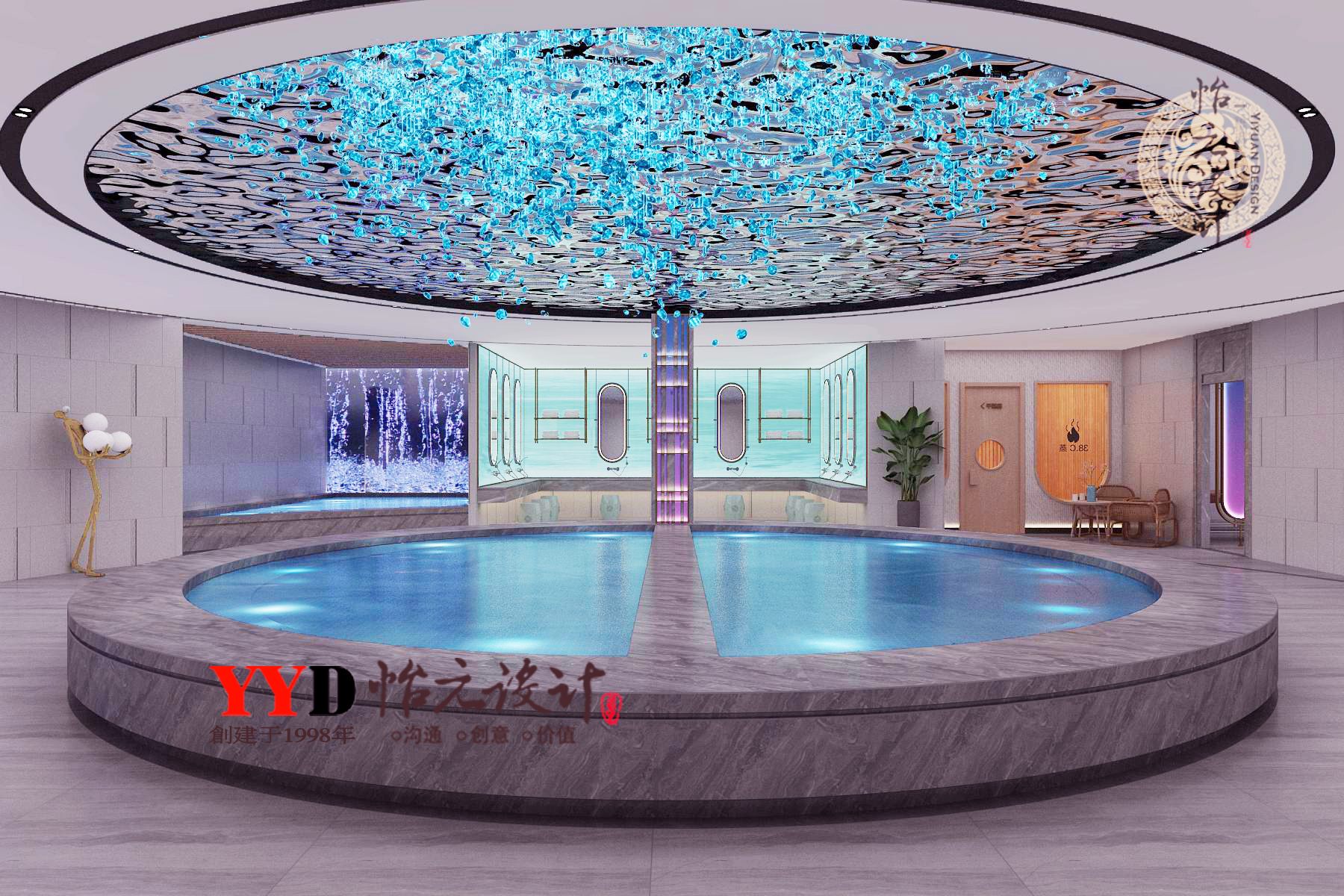 印象罗马汤泉设计丨怡元设计-7