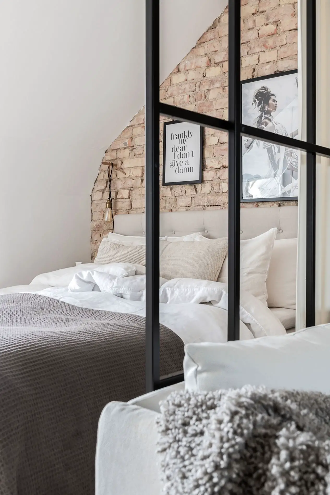 瑞典 54m2 复古一居室公寓设计-13