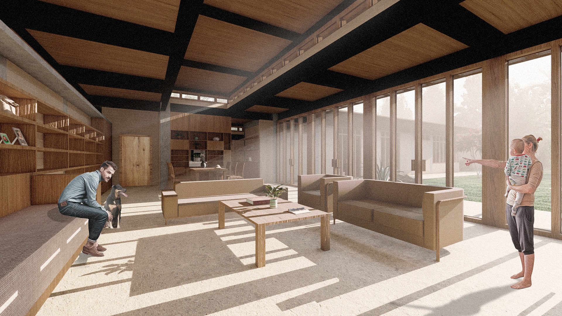 美国风住宅丨Laura Rubio + Camilo Sánchez-19