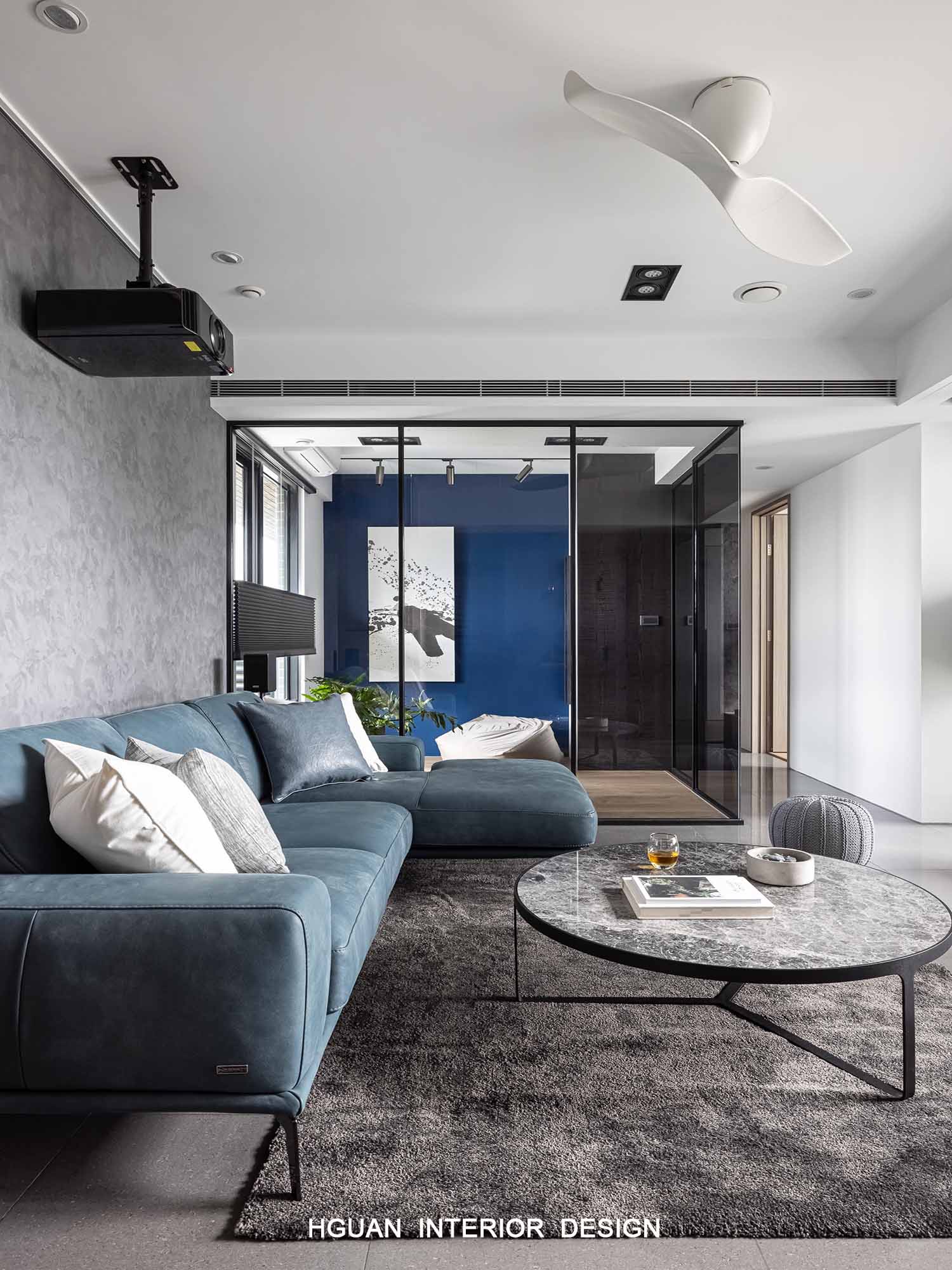 蓝色狂想曲  禾观空间设计-24