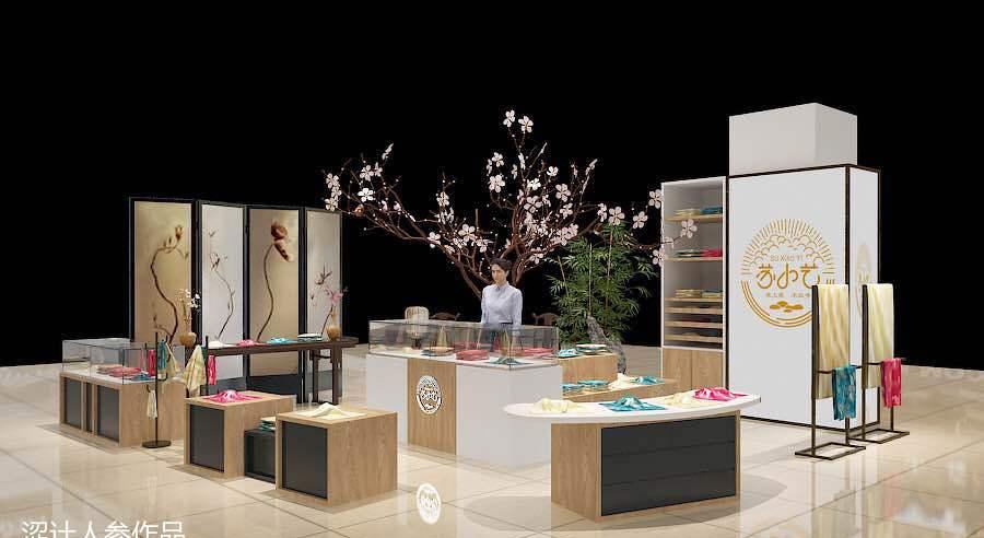 
苏州石路天虹苏小艺越剧主题丝绸馆 -5