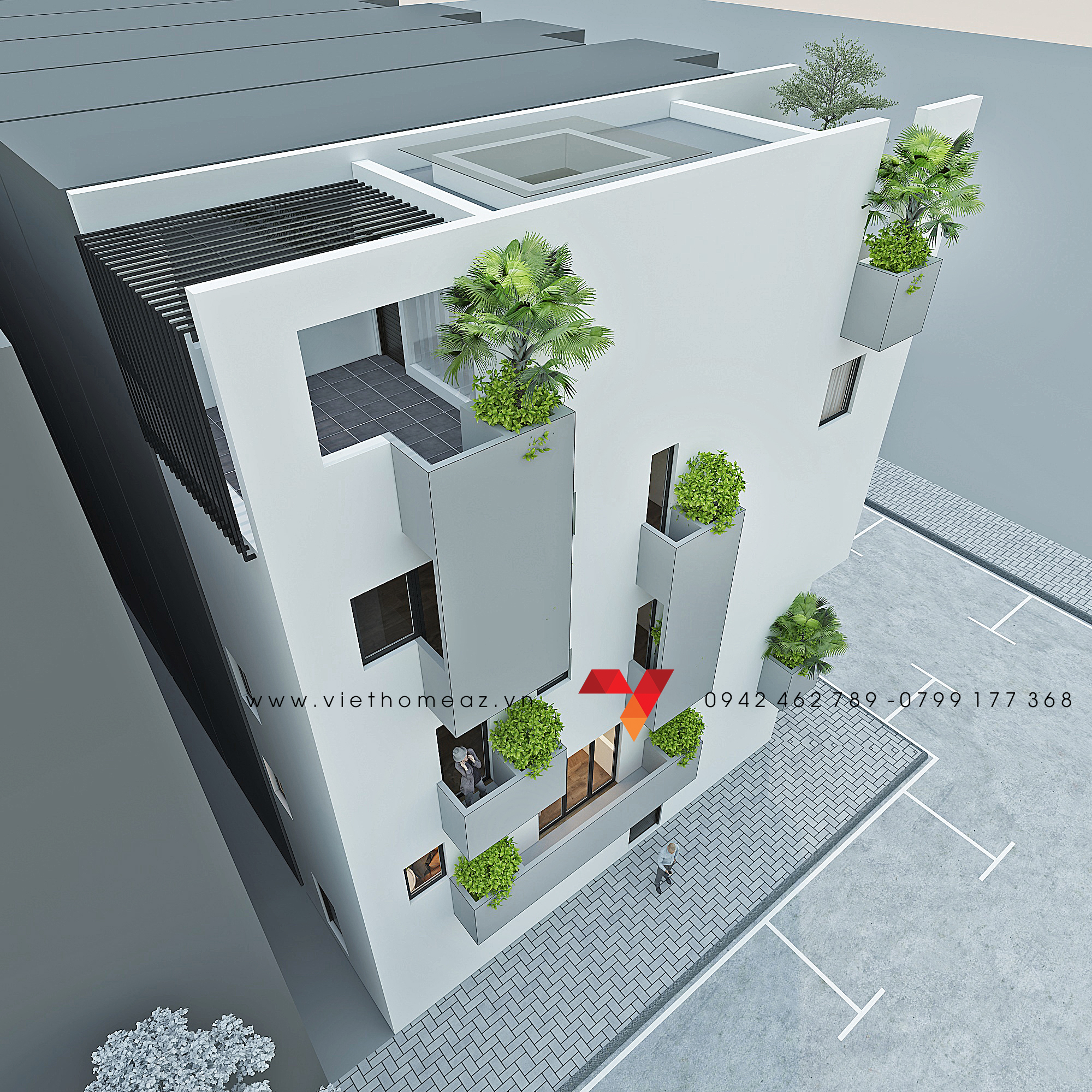 下龙广宁街景设计丨Kiến Trúc – Nội Thất VietHome-11
