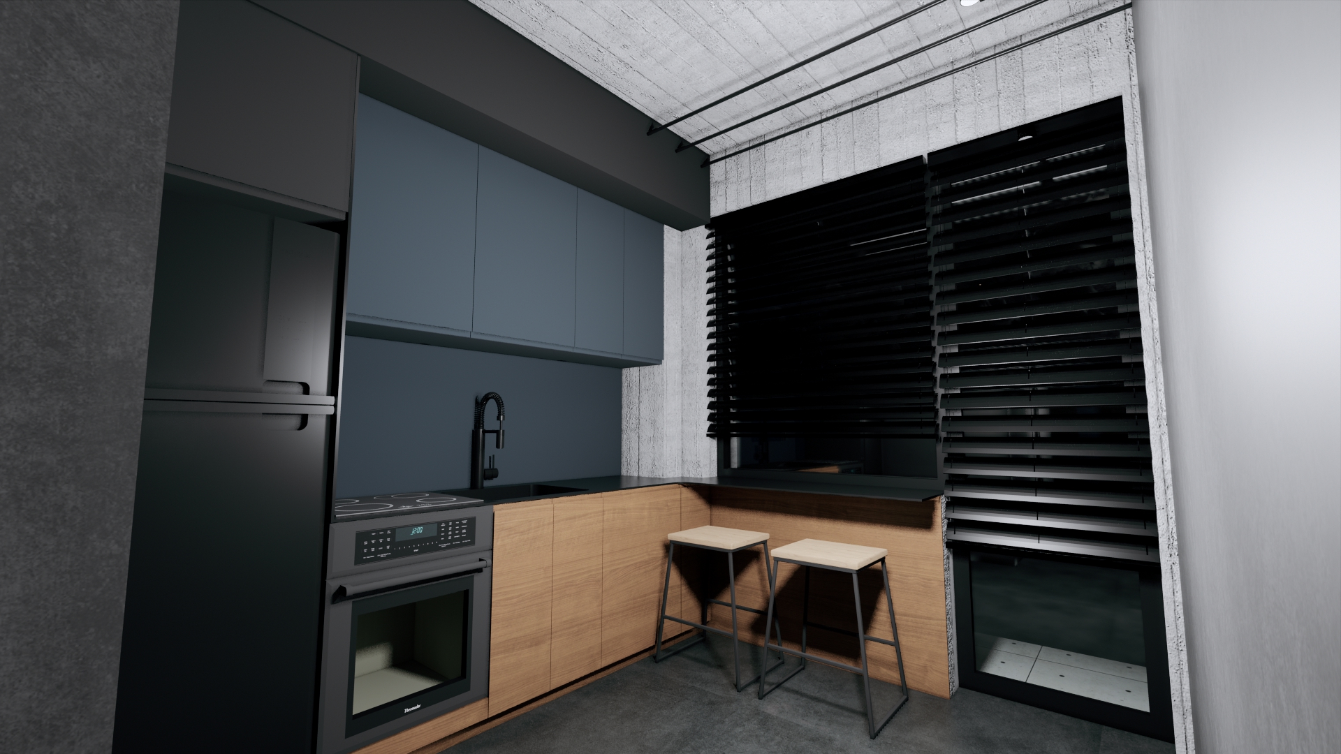 1-Bedroom Apartment in Athens-15