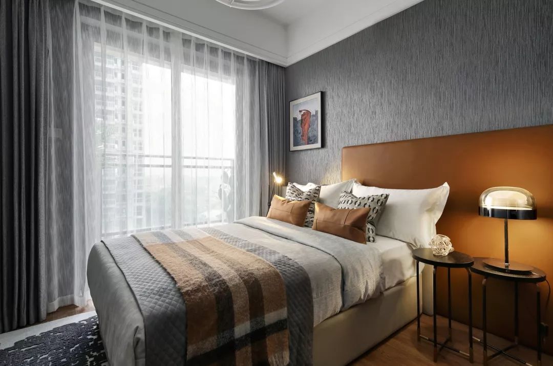 融创东莞黄江晨熙花园住宅样板房 | 枫叶棕的渐变光影-23
