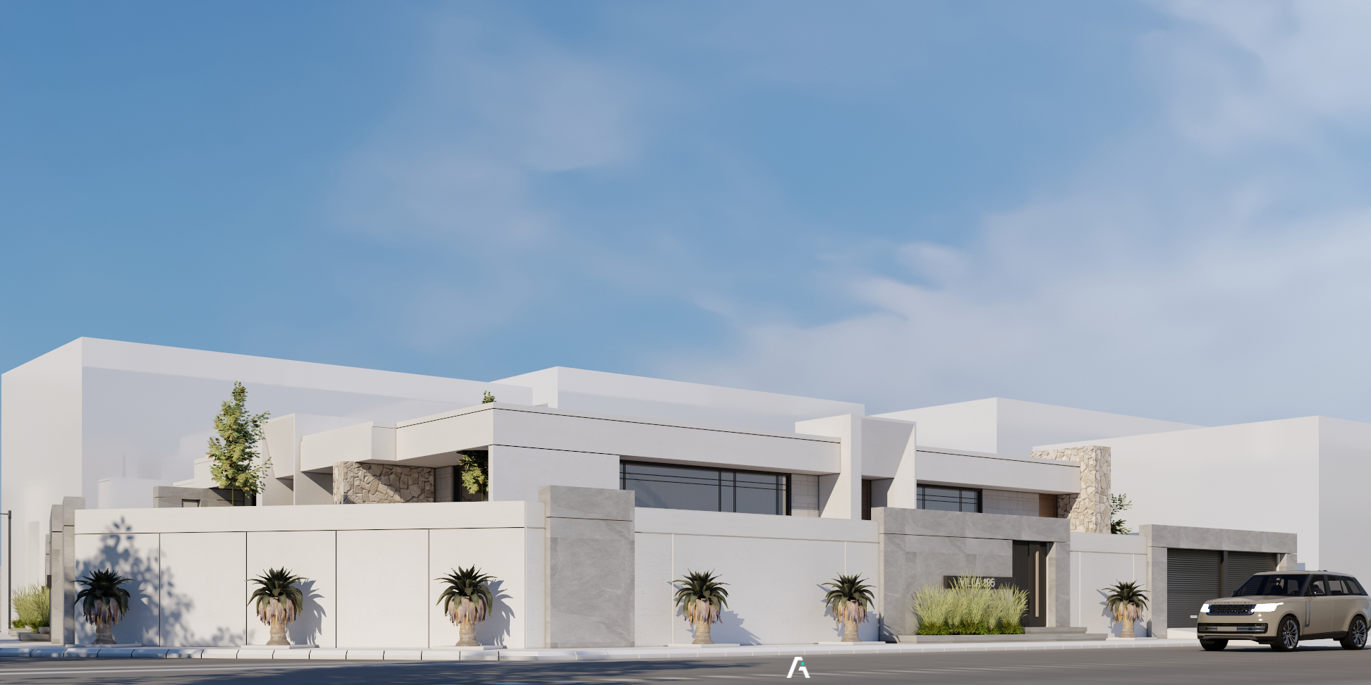 Chalet 现代风格别墅外观设计丨沙特阿拉伯麦地那-10