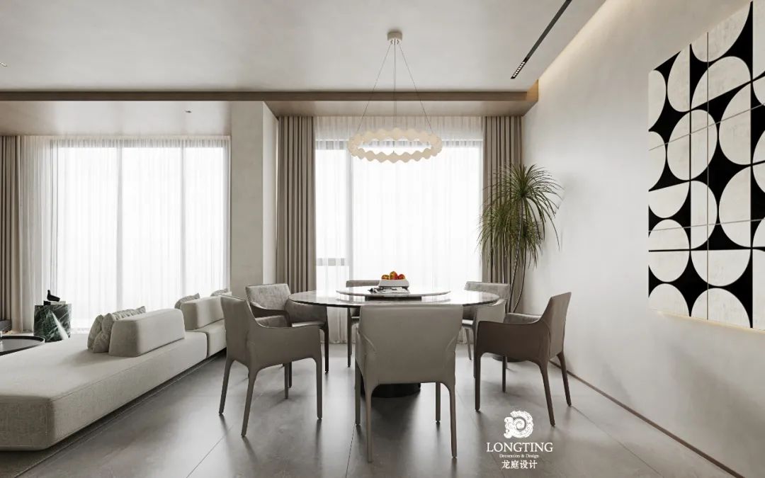 西山宸院 350 方·灰色诗意的现代简约之家丨中国湖州丨设计传承价值-17