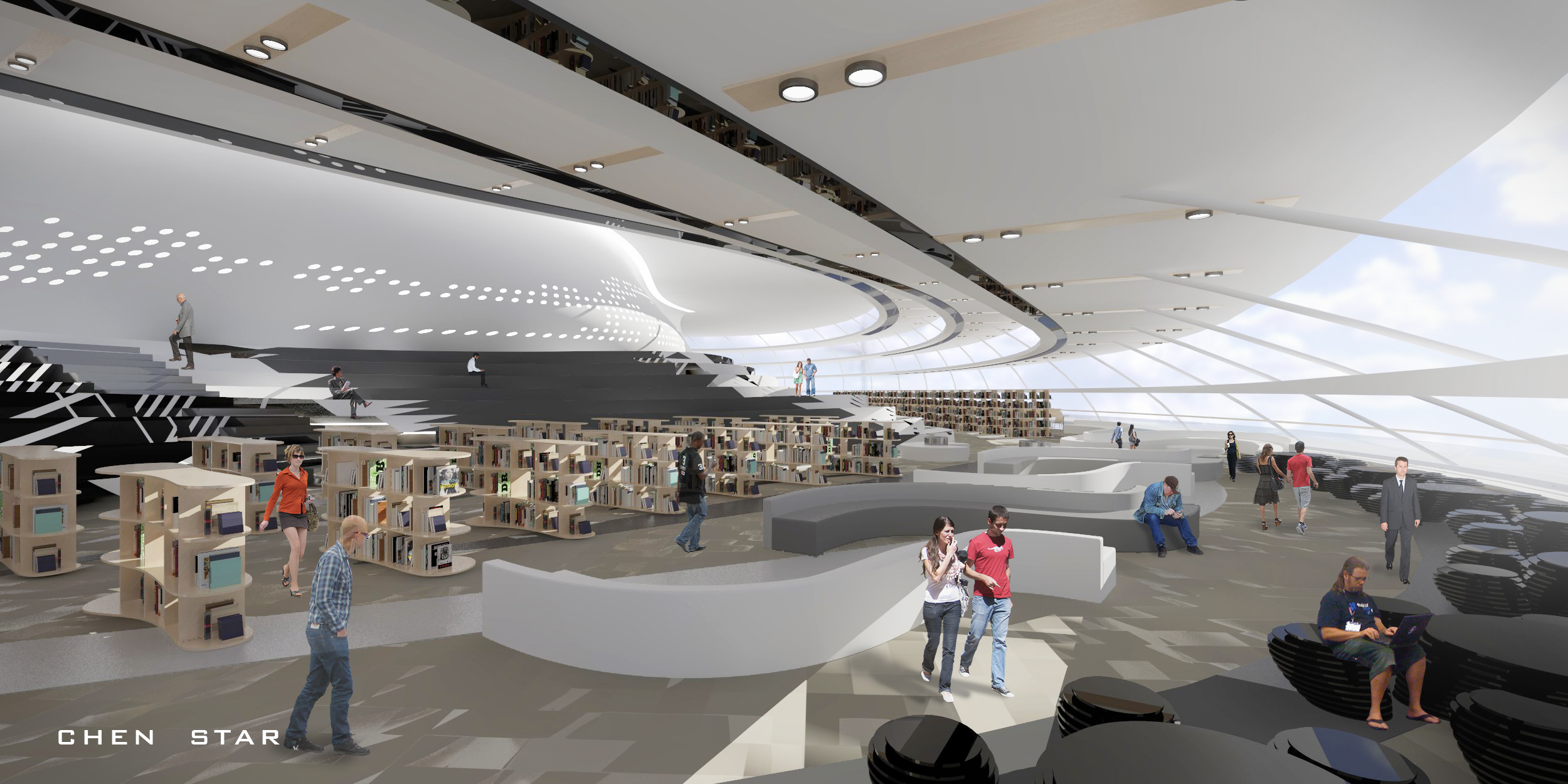 CSDE 文化艺术中心设计-54