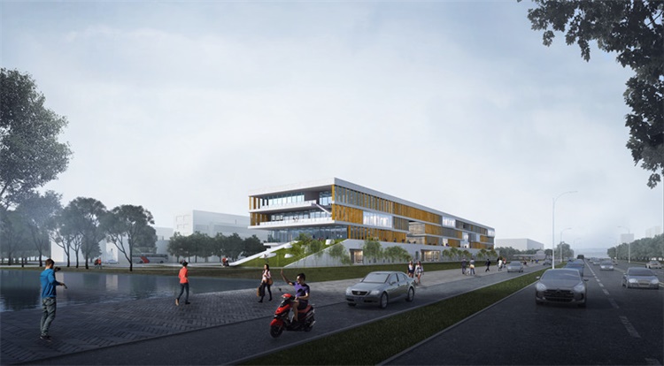 上海交通大学新建闵行校区智能大楼丨中国上海丨同济设计集团建筑设计一院-25